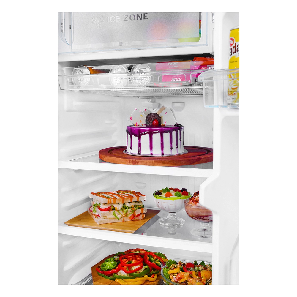 Haier 190L 1 Star Direct Cool Single Door Refrigerator with Toughened Glass Shelf - HRD-2101CMF-P